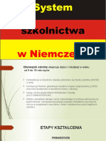 System Szkolnictwa W Niemczech