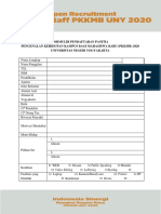 Formulir PKKMB PDF