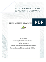 Aspectos de La Marca y Ciclo de Vida de Producto o Servicio