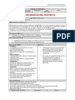 Caso Del Negocio Del Proyecto