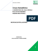 Cruce Semafórico: Microncontroladores