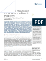 Disentangling Interactions in The Microbiome: A Network Perspective