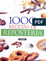 1000 Recetas de Repostería PDF