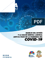 Guia Manejo Del Estres y La Salud Mental Laboral COVID 19