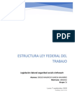 Estructura Ley Federal Del Trabajo