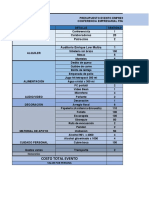 Presupuesto Evento (Autoguardado)