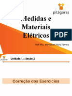 Medidas e Materiais Elétricos - Aula 3