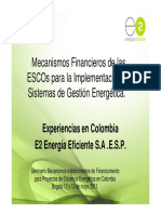 Escos en Colombia