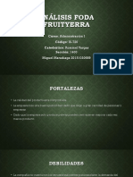 Análisis Foda FruitYerra PDF