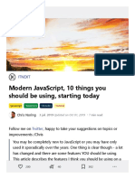Modern JavaScript, 10 things you should be using, starting today - DEV.pdf