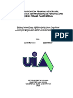 Peranan PPNS OJK dalam Pengawasan Tindak Pidana Pasar Modal - Jarot Maryono, A.Md., S.H..pdf