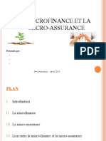 Exposé - Microfinance & Micro Assurance (Revu)