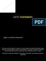 artist statement copia