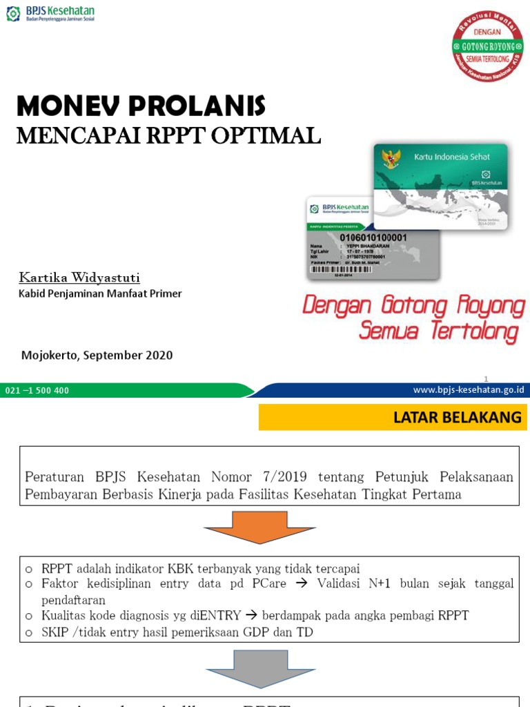 Optimalisasi RPPT Prolanis BPJS Kesehatan | PDF