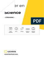 KSchool Master en Data Science STREAMING PDF