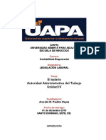 Legislacion Laboral Tarea Iv