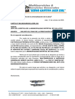 Carta de Pago Callayuc