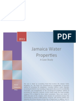 Jamaica Water Properties