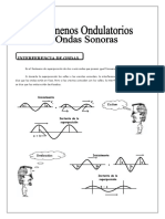 10 Fenómenos Ondulatorios y Ondas Sonoras