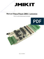 Manual Placa Player DMX-1-universo