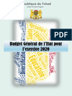Budget Gnral de Letat 2020 PDF