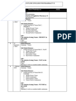 1 - Course Outline - English For Pharmacy Ii