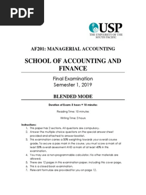Final Exam, s1, 2019 FINAL COPY