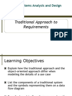 Traditional Approach To Requirements: IS226: Systems Analysis and Design