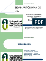 Función de Organización - AG