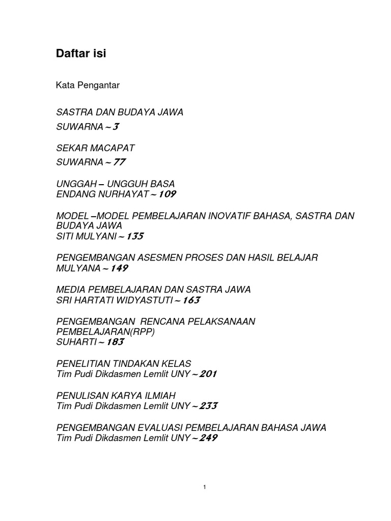 Unsur Intrinsik Cerkak Kathok Kodhok Mudah