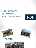 The Three Keys To Successful Motor Maintenance