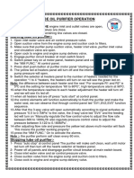 Lube Oil Purifier Operation PDF