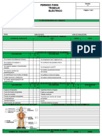 Permiso de Trabajo Eléctrico