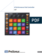 Owner's Manual: Production and Performance Pad Controller