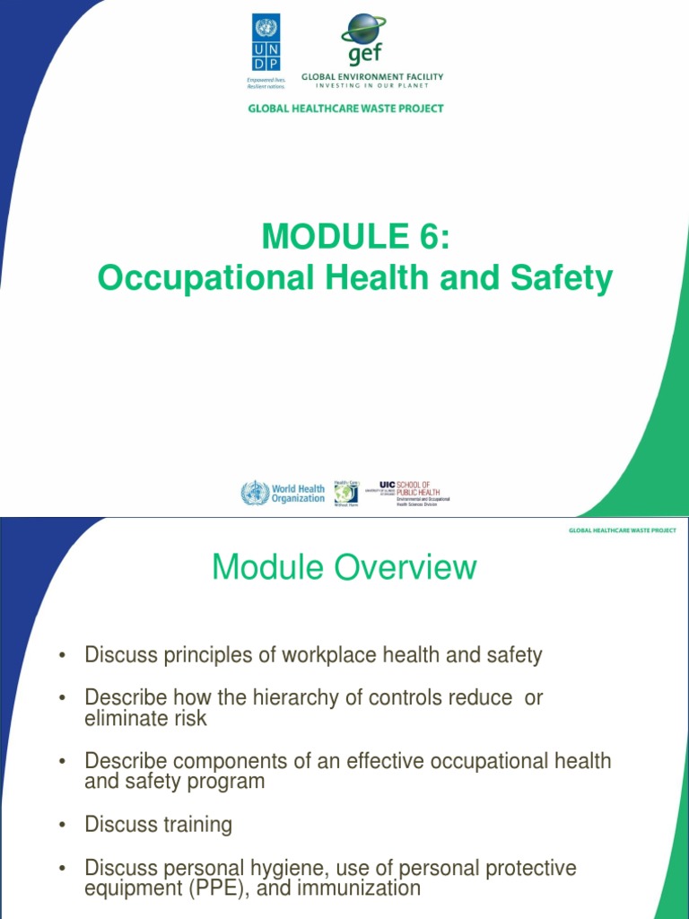 Occupational Health and Safety PDF Personal Protective Equipment
