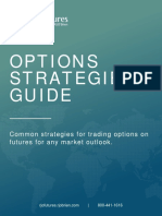 Options Strategies Guide: Common Strategies For Trading Options On Futures For Any Market Outlook