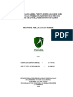 PROPOSAL PHENYL ETHYL ALCOHOL TA Revisi