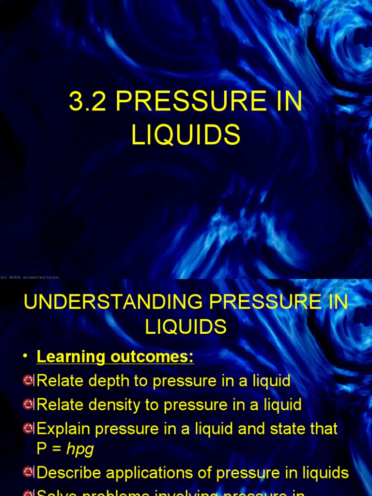 4 Sains-Understanding-Pressure-In-Liquids | PDF | Pressure | Liquids