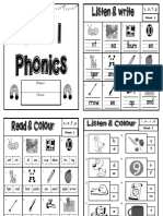 Phonic Little Booklet