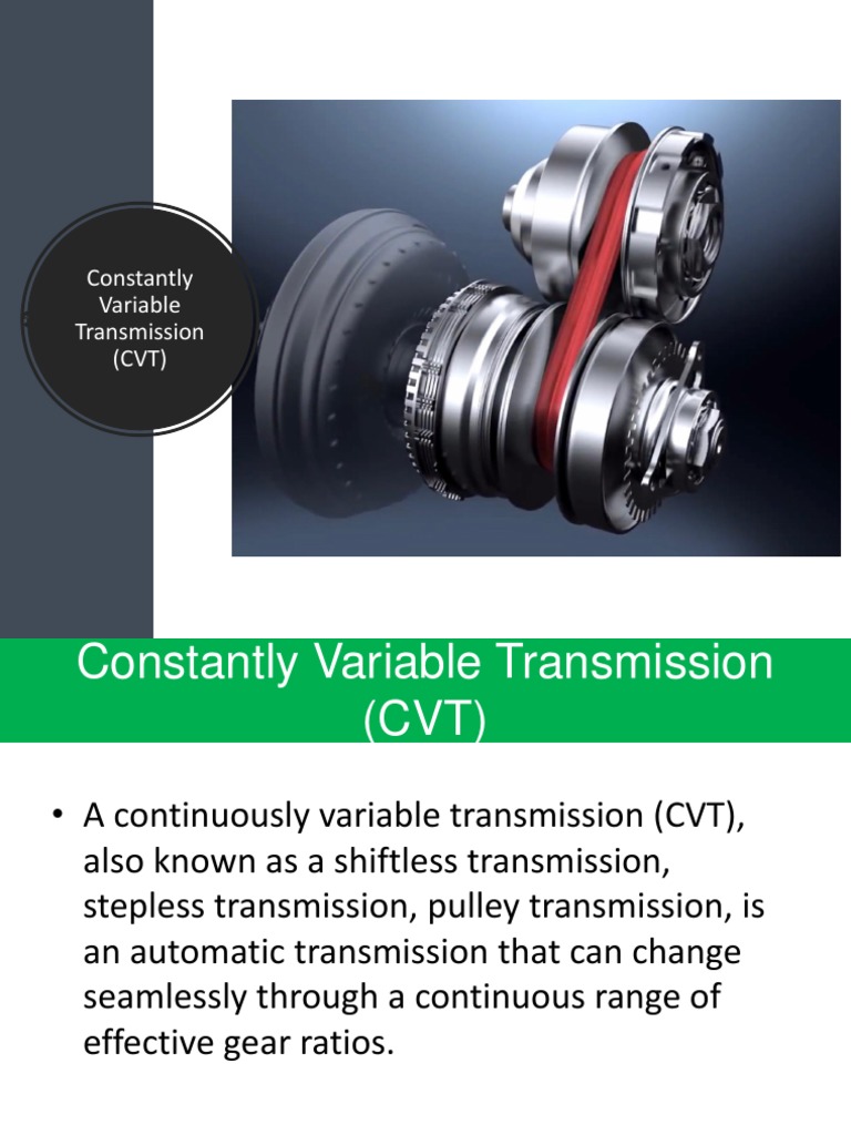 Cvt Transmission Explained Your Questions Answered - w9tmekq