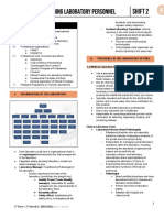 Outline: Reporting To The Chief Medical Technologist)