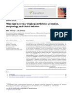 Ultra High Molecular Weight Polyethylene: Mechanics, Morphology, and Clinical Behavior