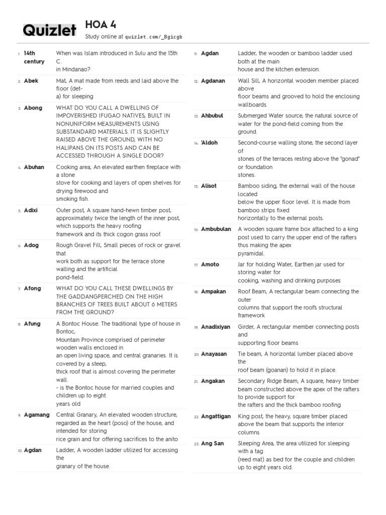 Quizlet Table 6 PDF Roof Framing (Construction)