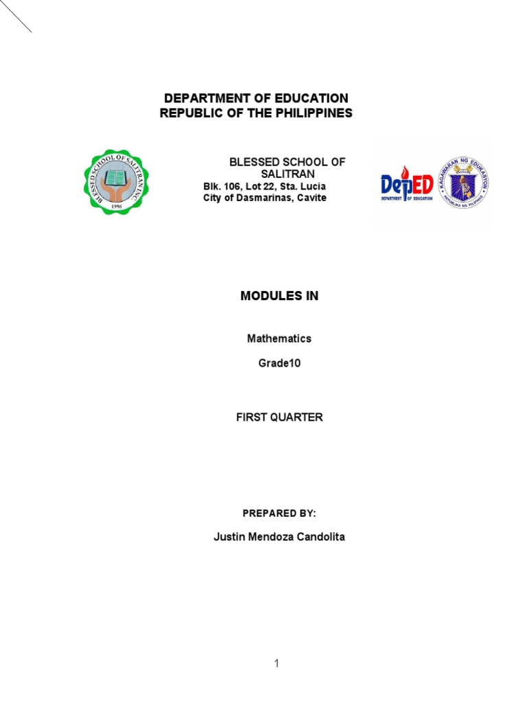 Polynomial Equations and Operations Module | PDF | Factorization ...