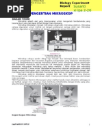 Download Laporan Biologi - Pengertian Mikroskop by Susanti Gojali SN48140237 doc pdf