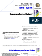 Teori Hukum-Paper 2019