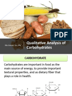 Carbohydrate Analysis - Qualitative Analysis - ENGLISH VERSION