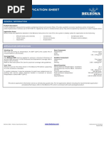 Product Specification Sheet BELZONA 5891: General Information