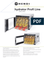 Manual 229026 229033 Food Dehydrator Profi Line