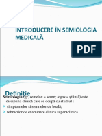 Curs 1 Semiologie Medicala